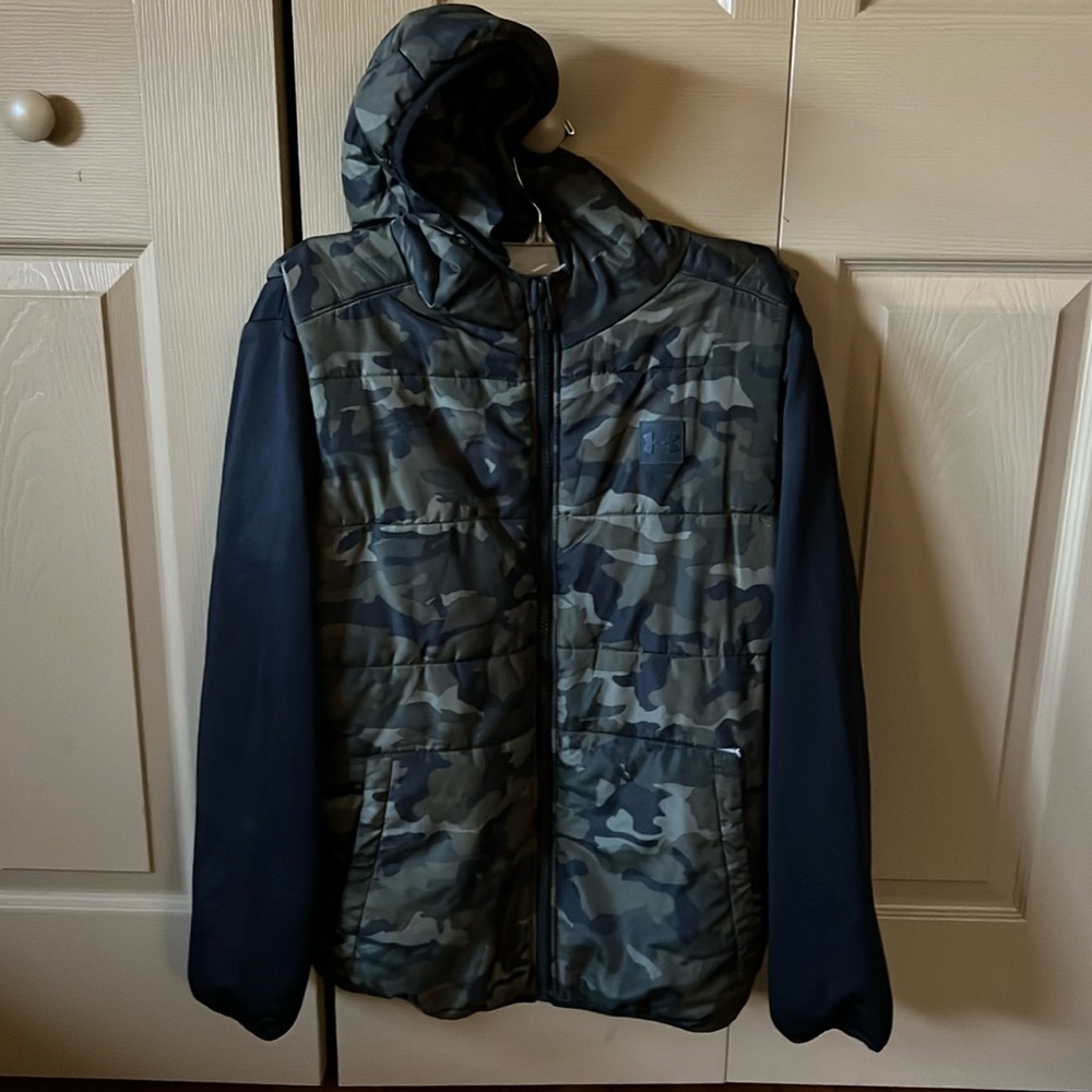 Youth Coat with Attached Hood by Under Armour